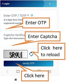 Enter OTP